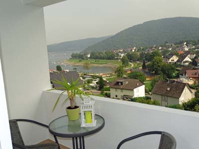 Balkon überdacht und beheizbar